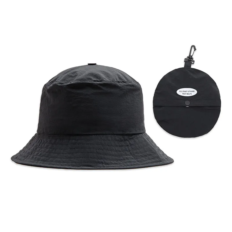 2-Way Foldable Nylon Bucket Hat