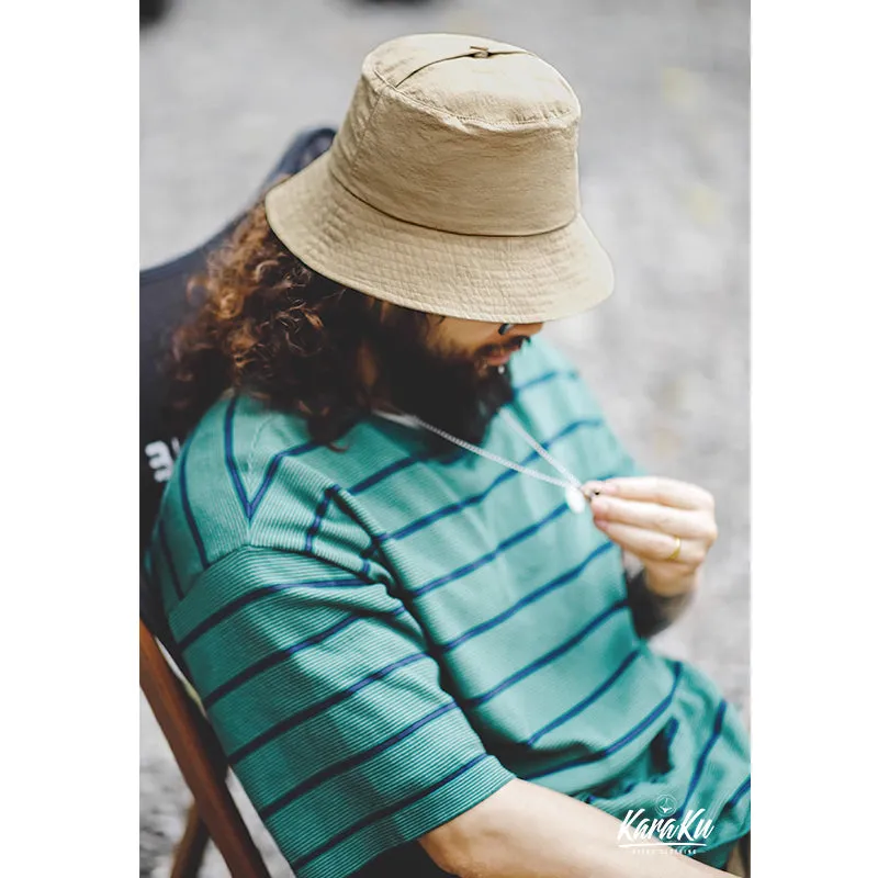 2-Way Foldable Nylon Bucket Hat