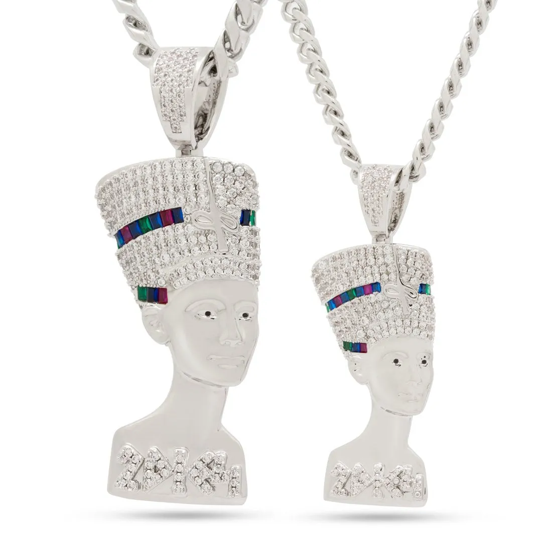 3D Boss Nefertiti Necklace