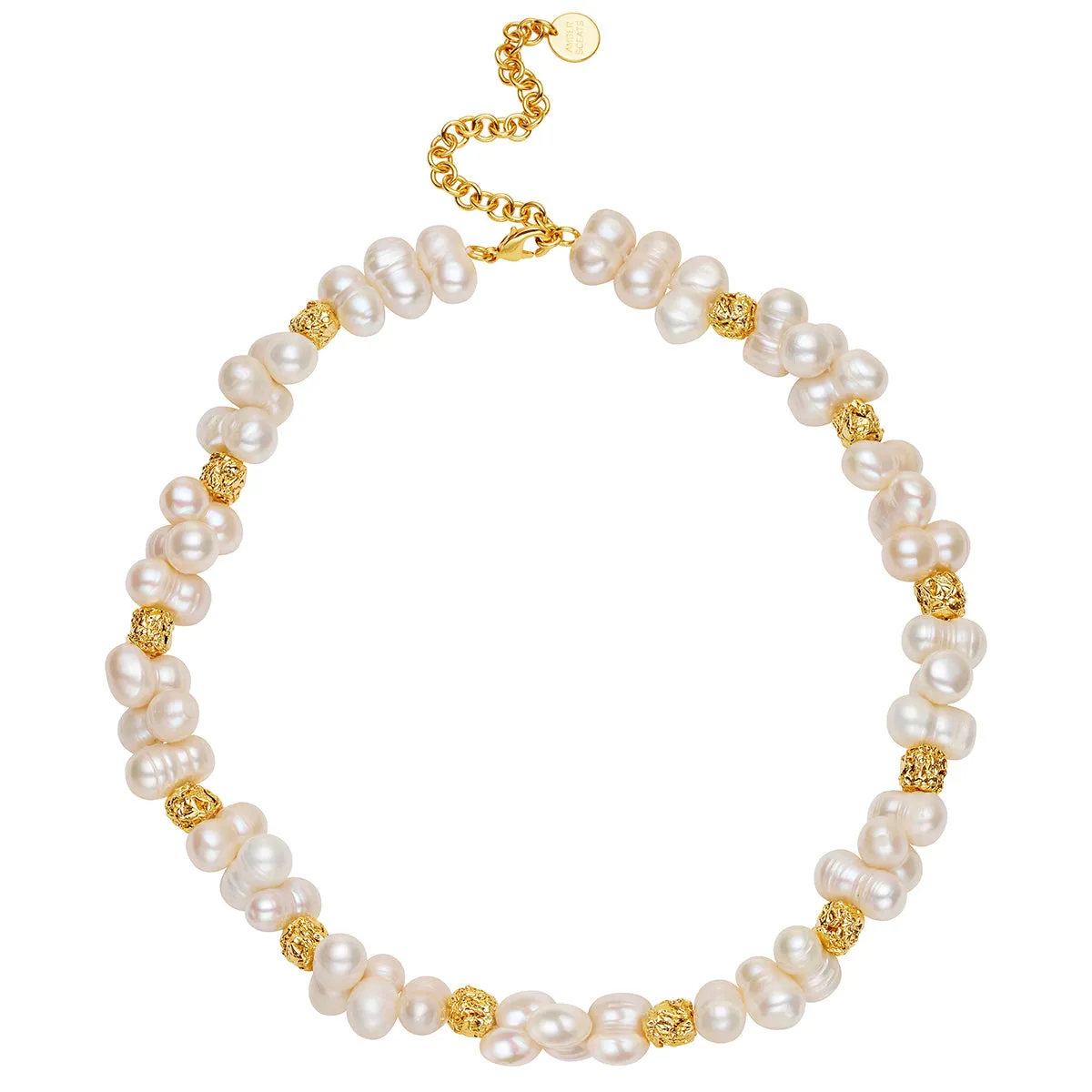 AMBER SCEATS Womens Farida Necklace - Gold