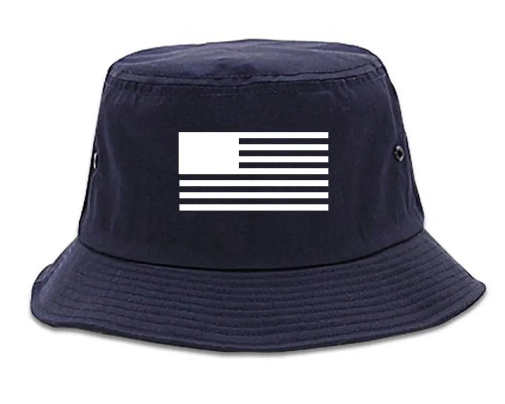 American Flag United States Goth Bucket Hat