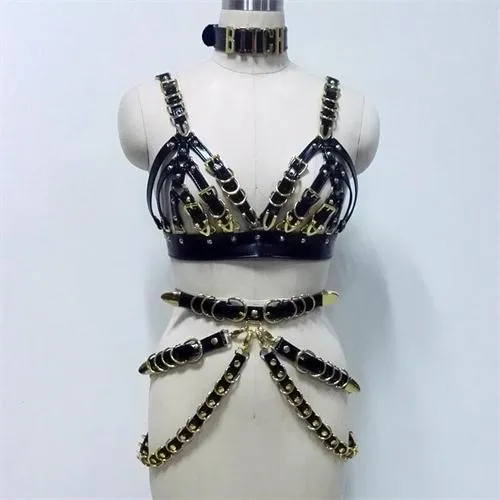 Black & Gold Bitch Set