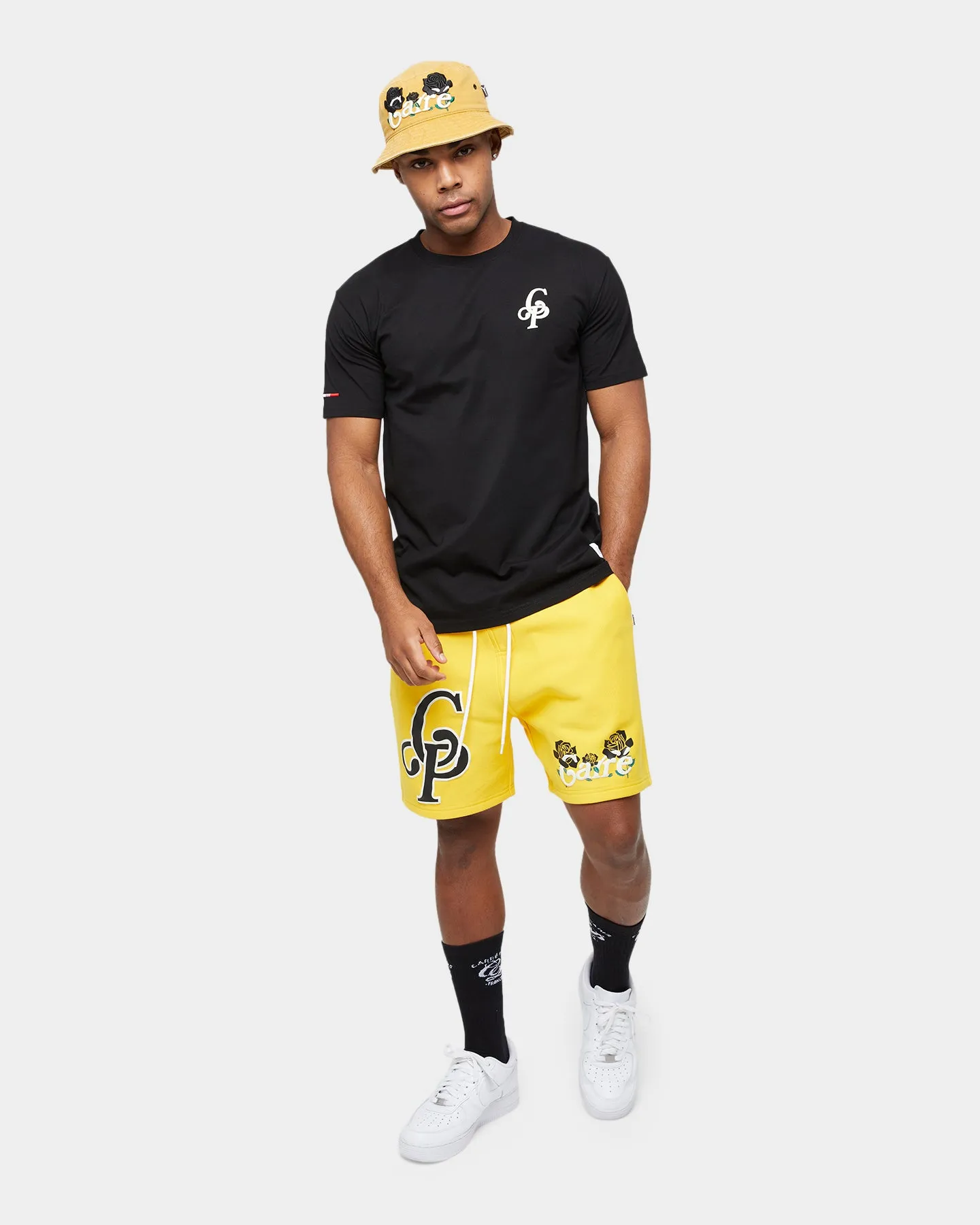 Carre Volle Rose Bucket Hat Yellow