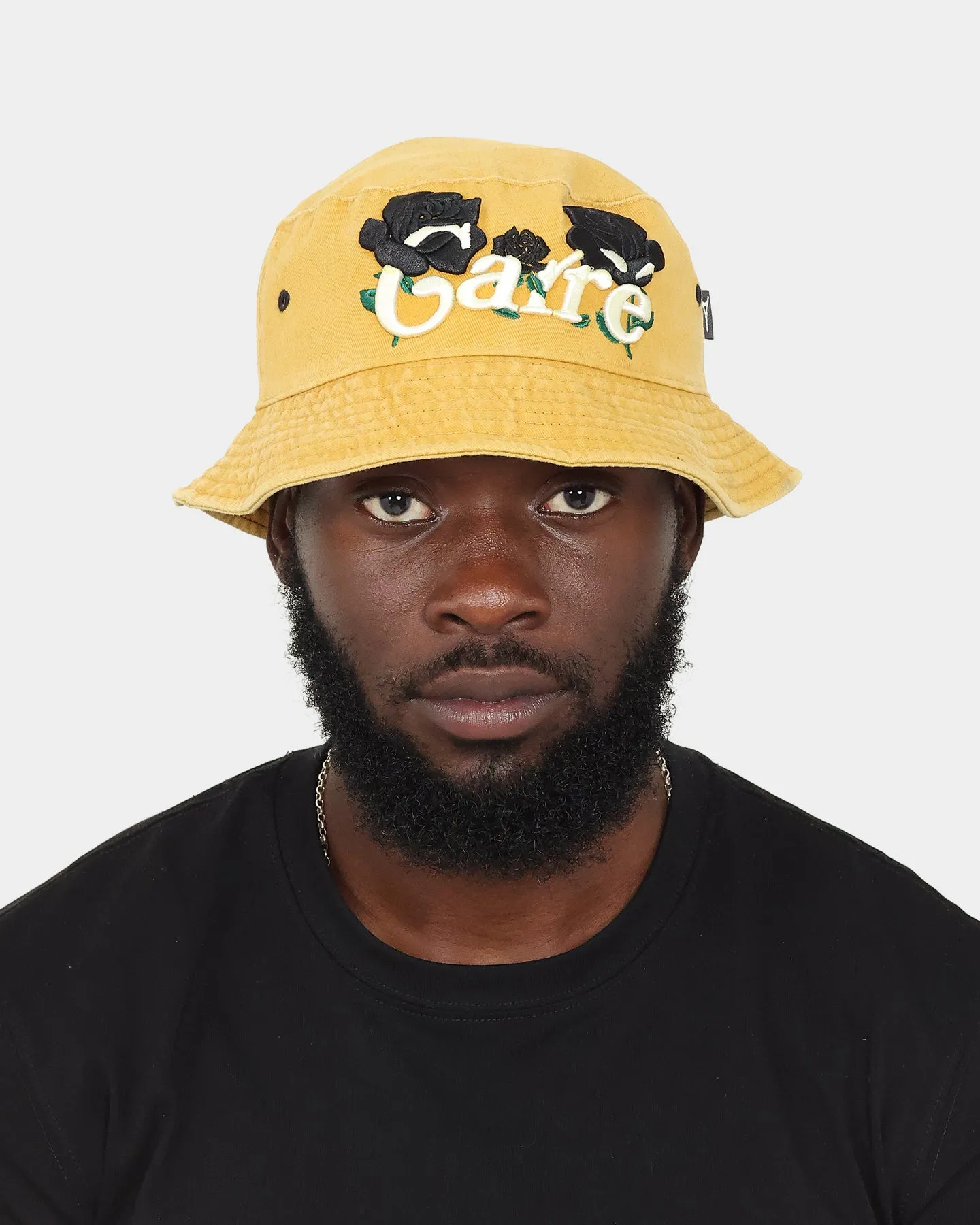 Carre Volle Rose Bucket Hat Yellow