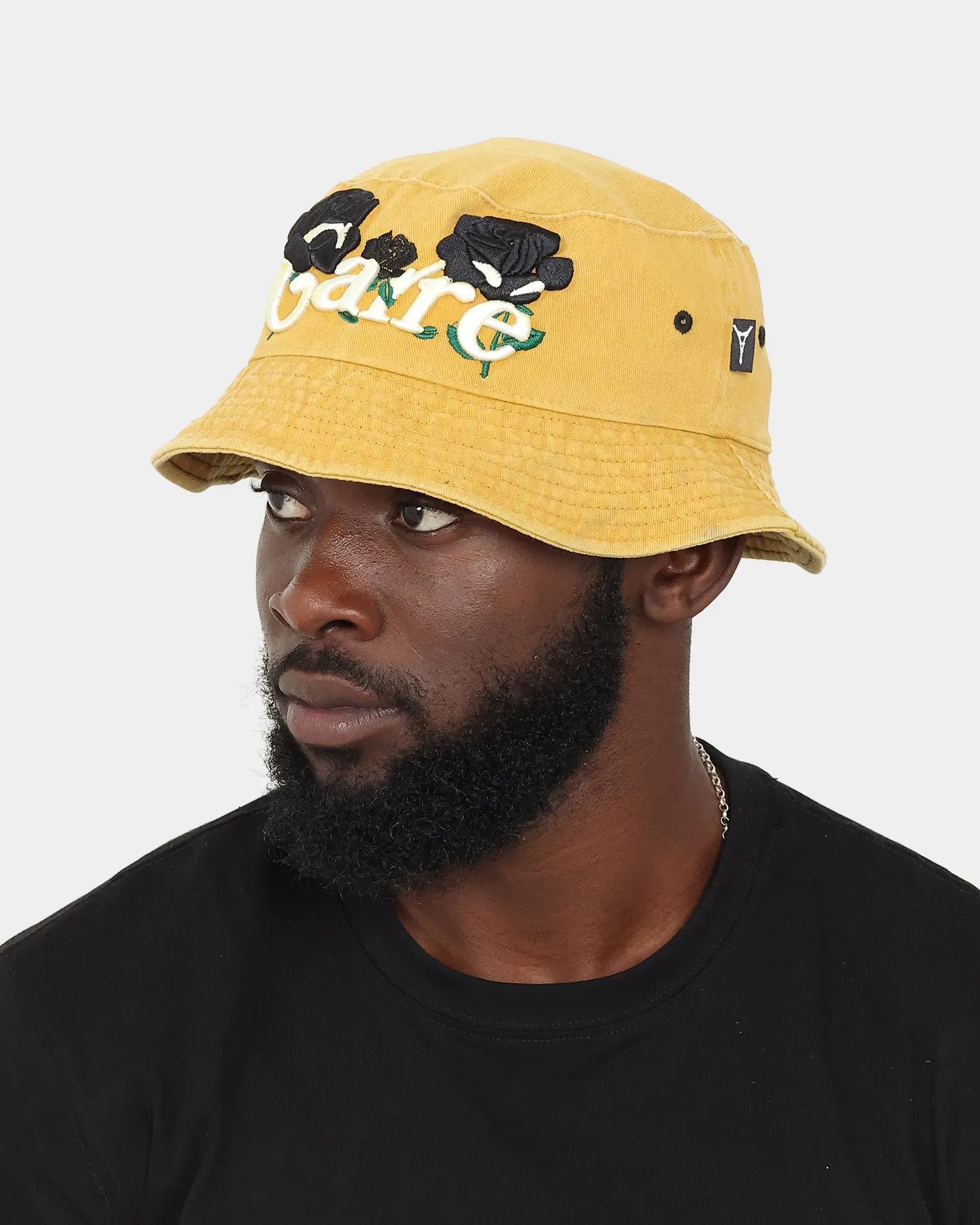 Carre Volle Rose Bucket Hat Yellow