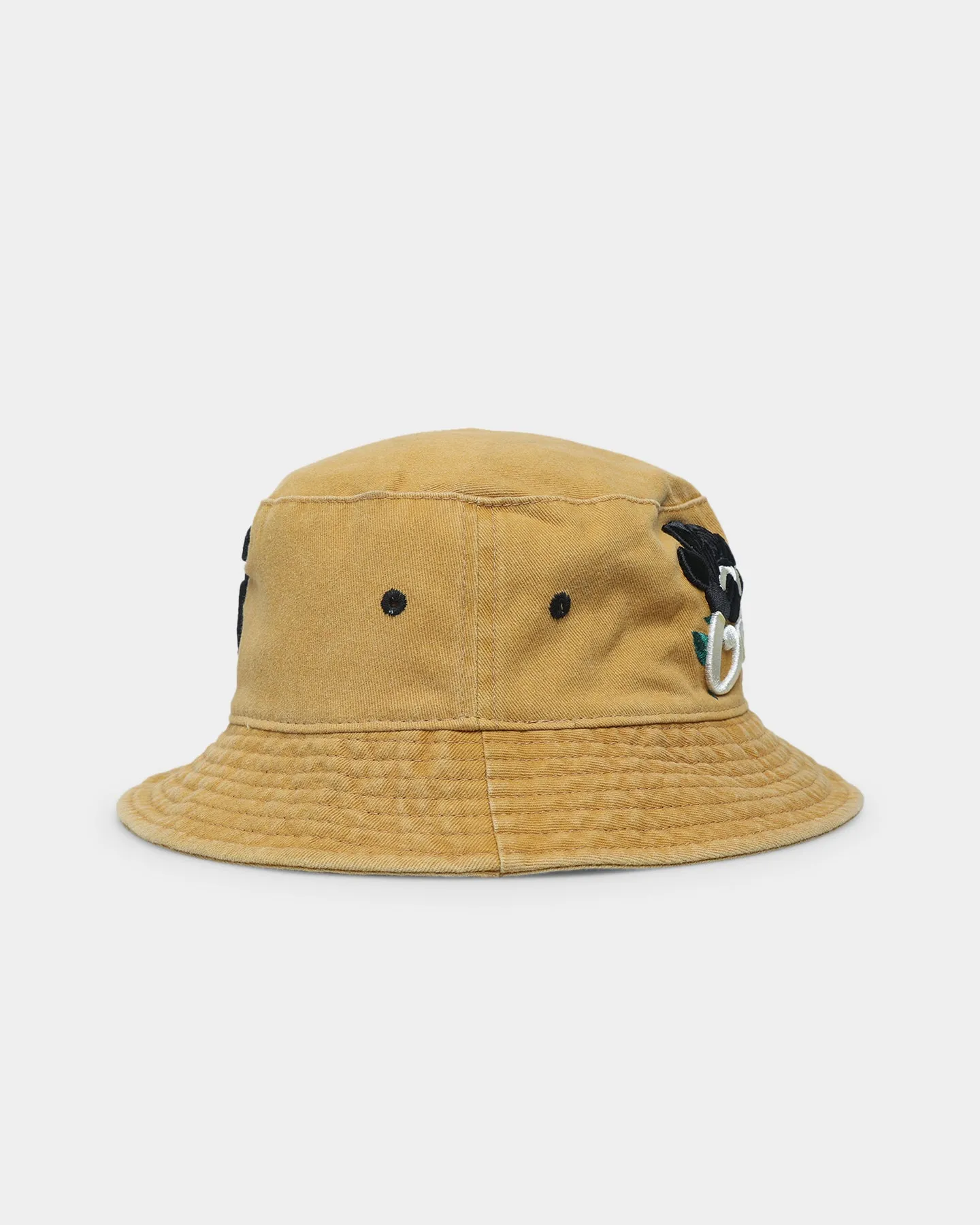 Carre Volle Rose Bucket Hat Yellow