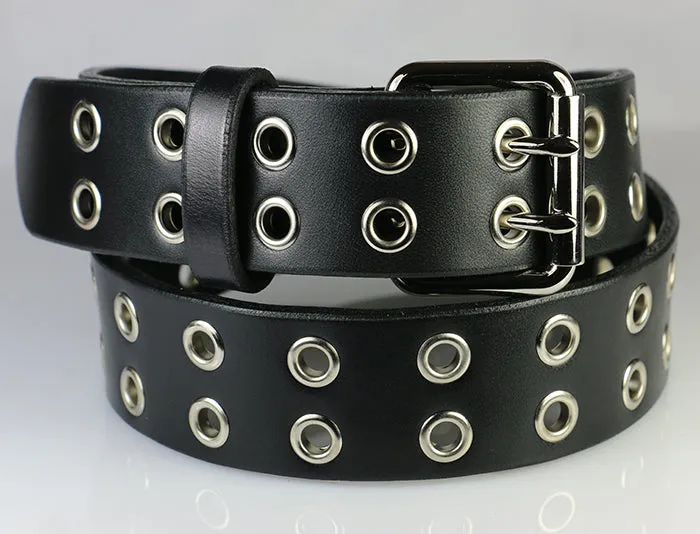 Classic Two-Row Eyelet Belt