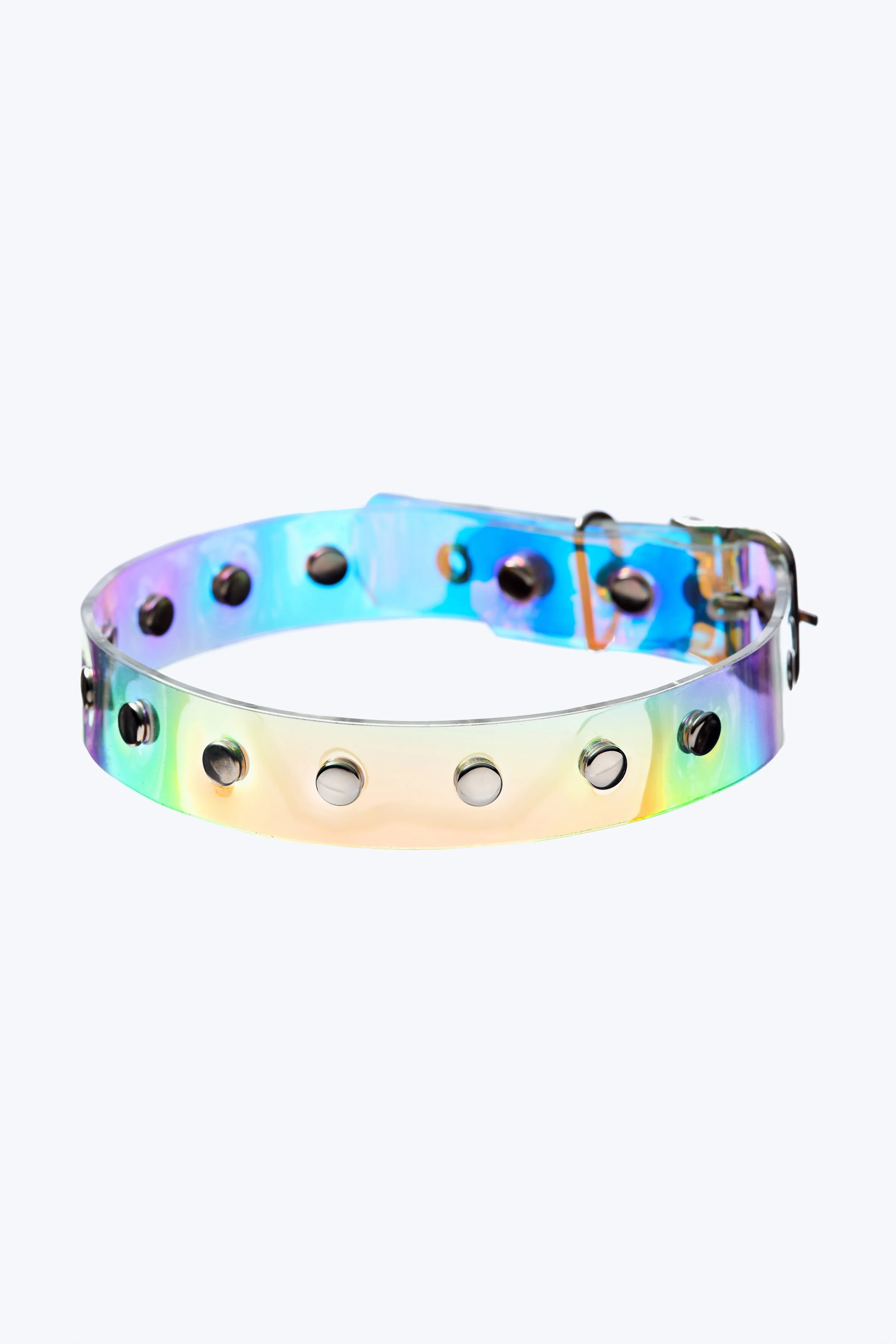 Clear Holo Choker