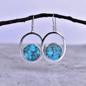 Coin Treasury - Turquoise Dangle