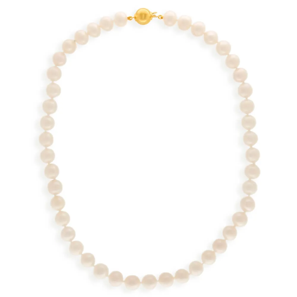 Cream Freshwater Pearl 45cm Necklace