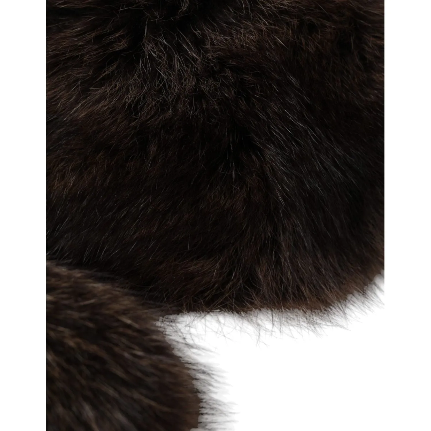 Dolce & Gabbana Women Brown Raccoon Fur Bucket Hat