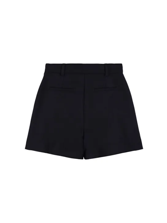 Dolce&amp;Gabbana   Virgin wool skort w/ buttons 