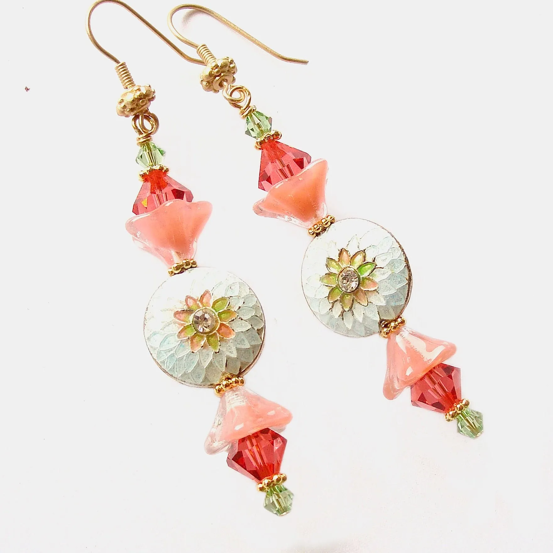 Elyse: Beaded Earrings