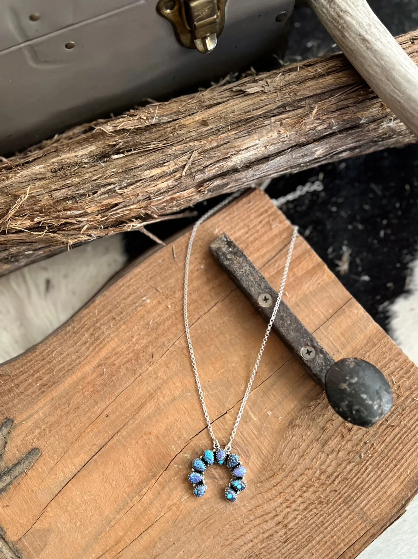 Emma Daugherty Navajo Handcrafted Sterling Necklace