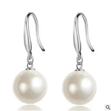 Glamour Earrings Sale Natural Freshwater Pearl Earrings Korean Fashion 2019 New Popular Pearl Women's Earrings Wholesale