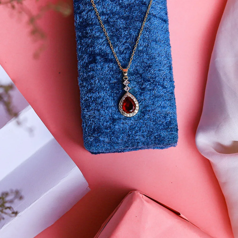 Glittering Zircon Stones Necklace - Fluffy