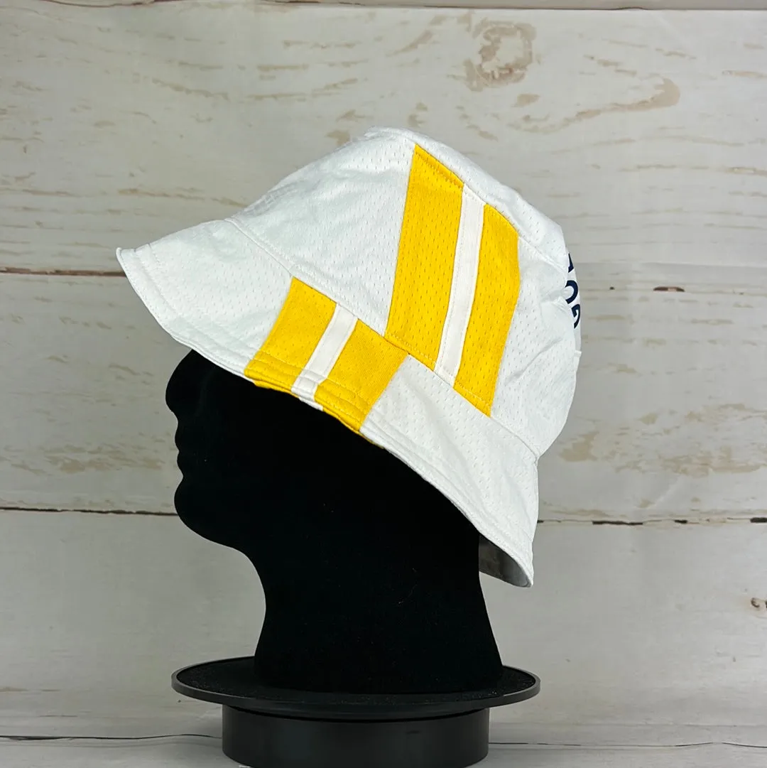 Golden State Warriors Upcycled NBA Jersey Bucket Hat *3