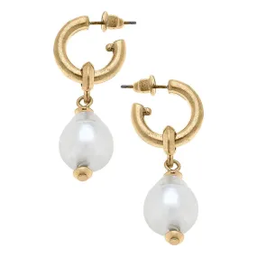 Greta Freshwater Pearl Drop Earring