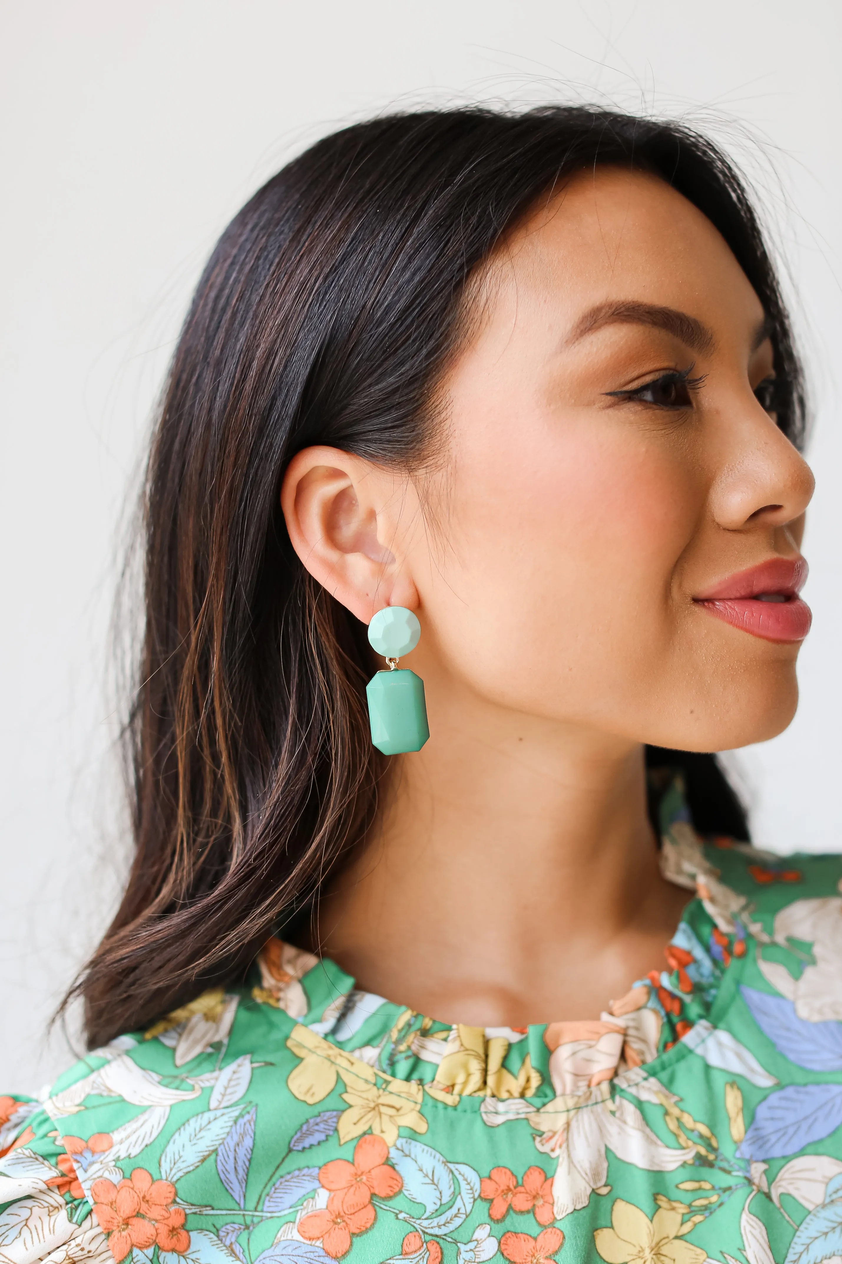 Harlow Gemstone Drop Earrings