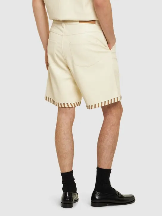 Honor the Gift   Faux leather shorts 