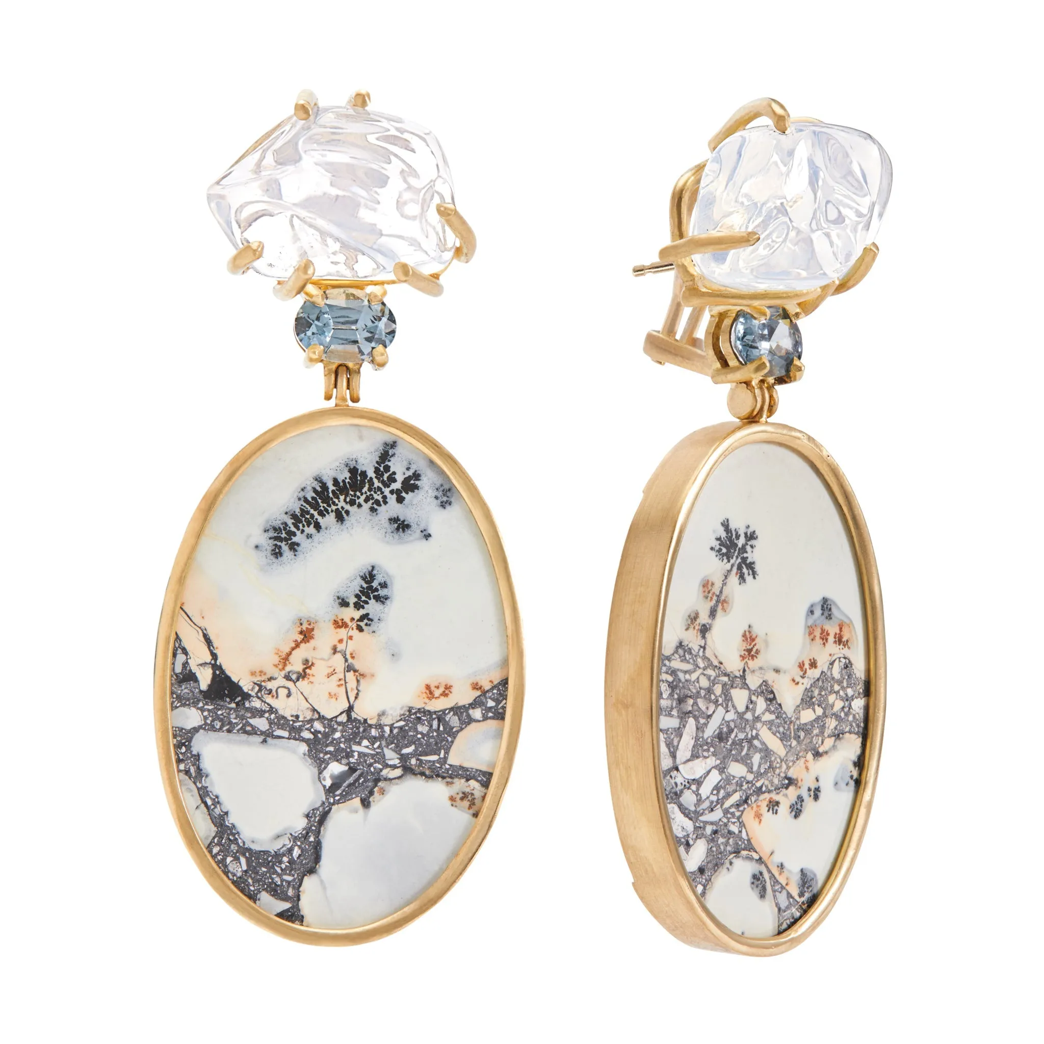 Landscape: Sky, Valinor Earrings