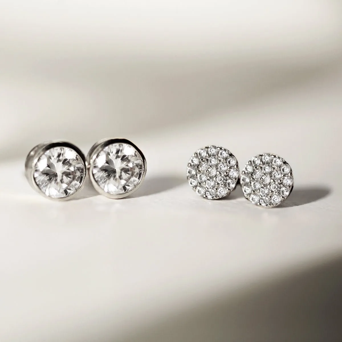 Lola Pavé Stud Earrings