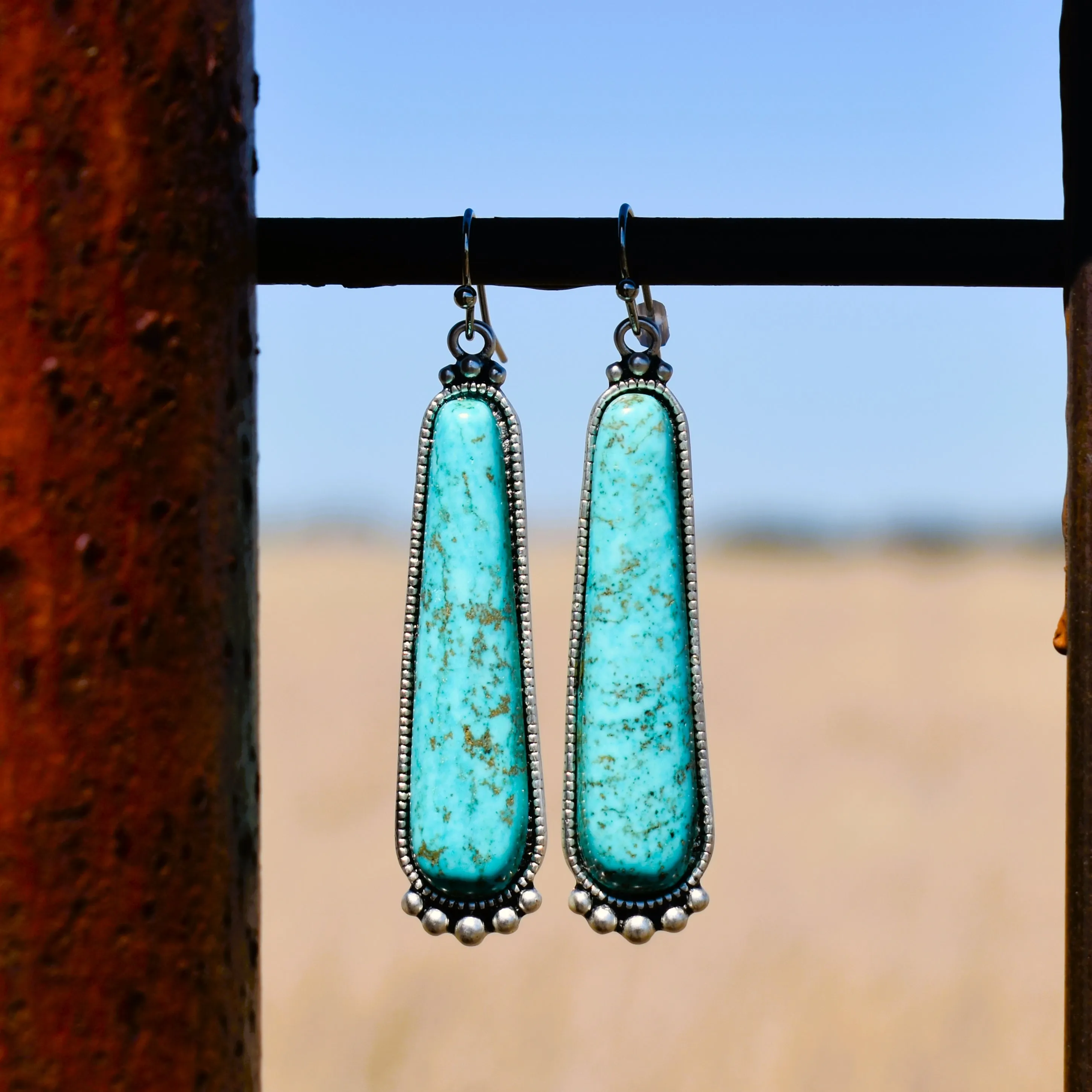 Longmire Turquoise Earrings