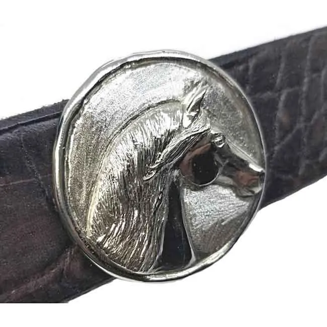 Lusitano Horse Belt Buckle