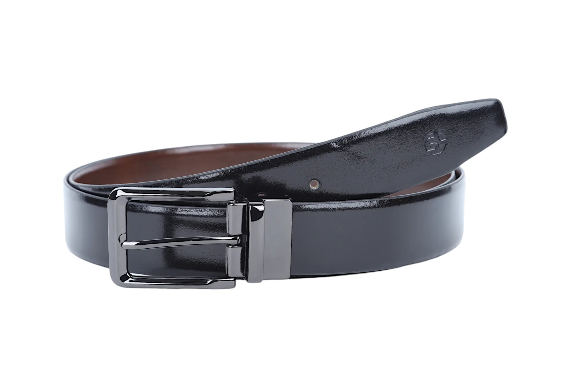 Mens Premium Reversible leather Formal Belt 90724