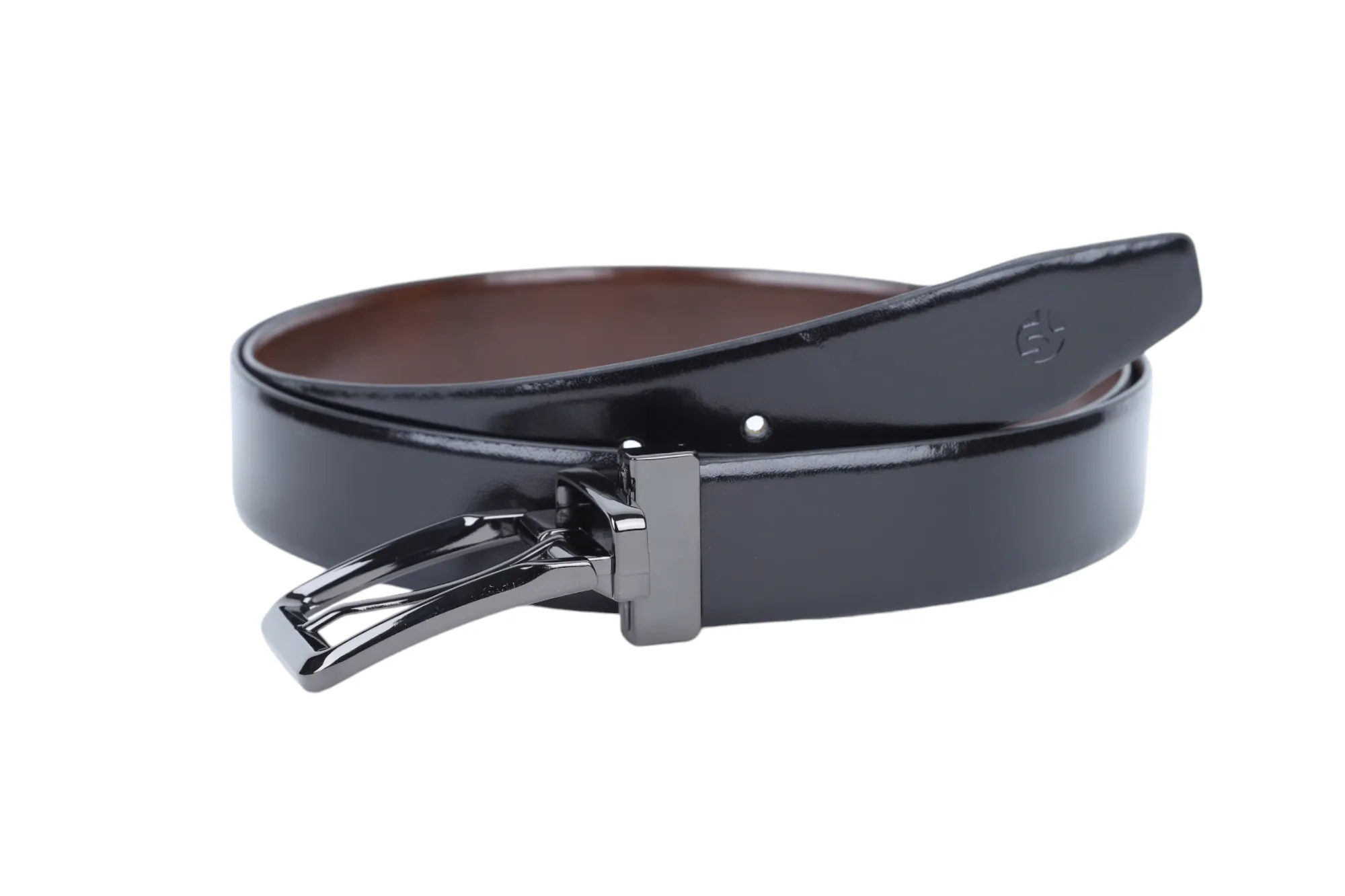 Mens Premium Reversible leather Formal Belt 90724