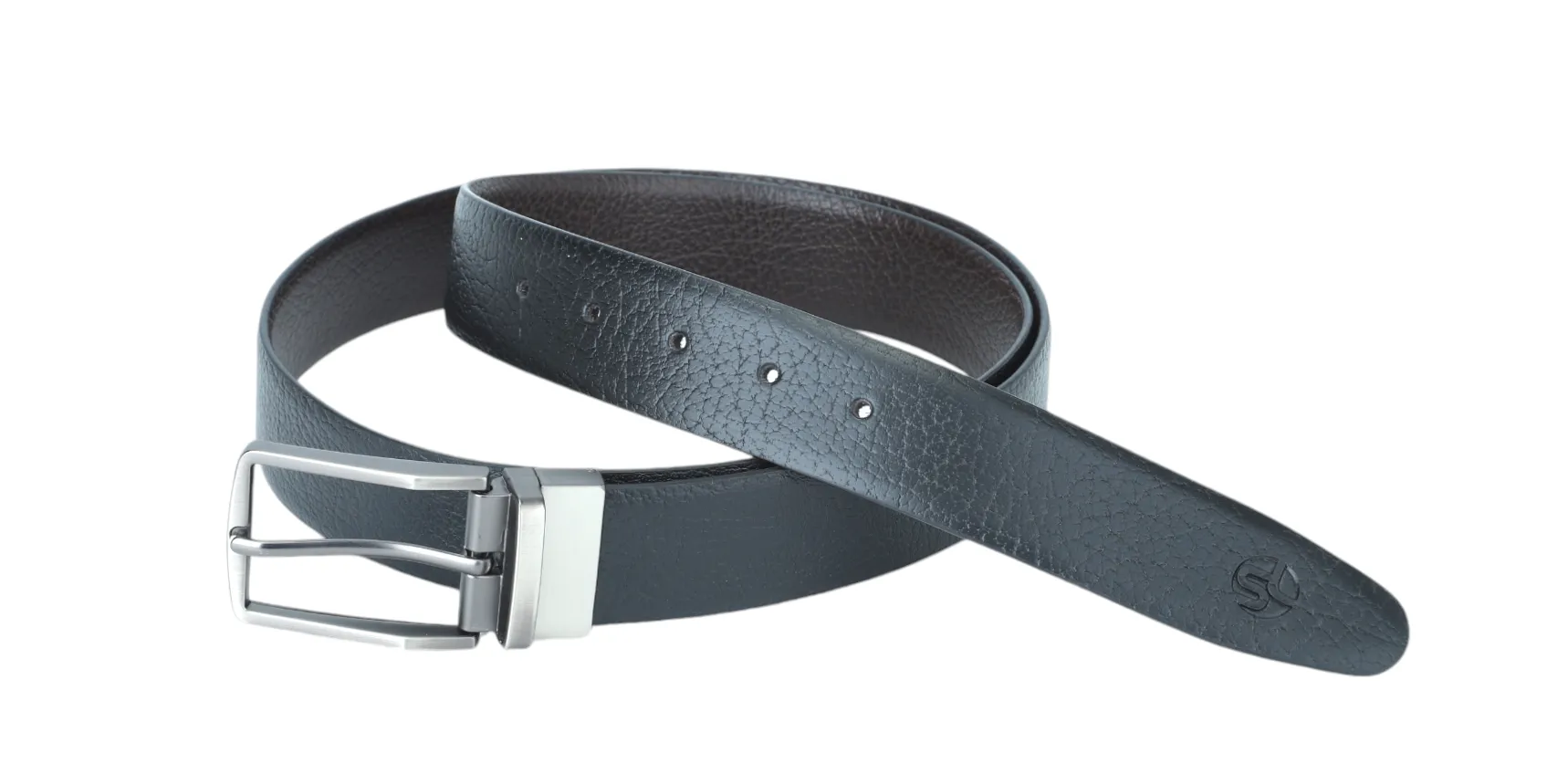 Mens Premium Reversible leather Formal Belt 911614