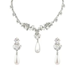 Pearl Heiress Jewellery Set - Clip On Earrings