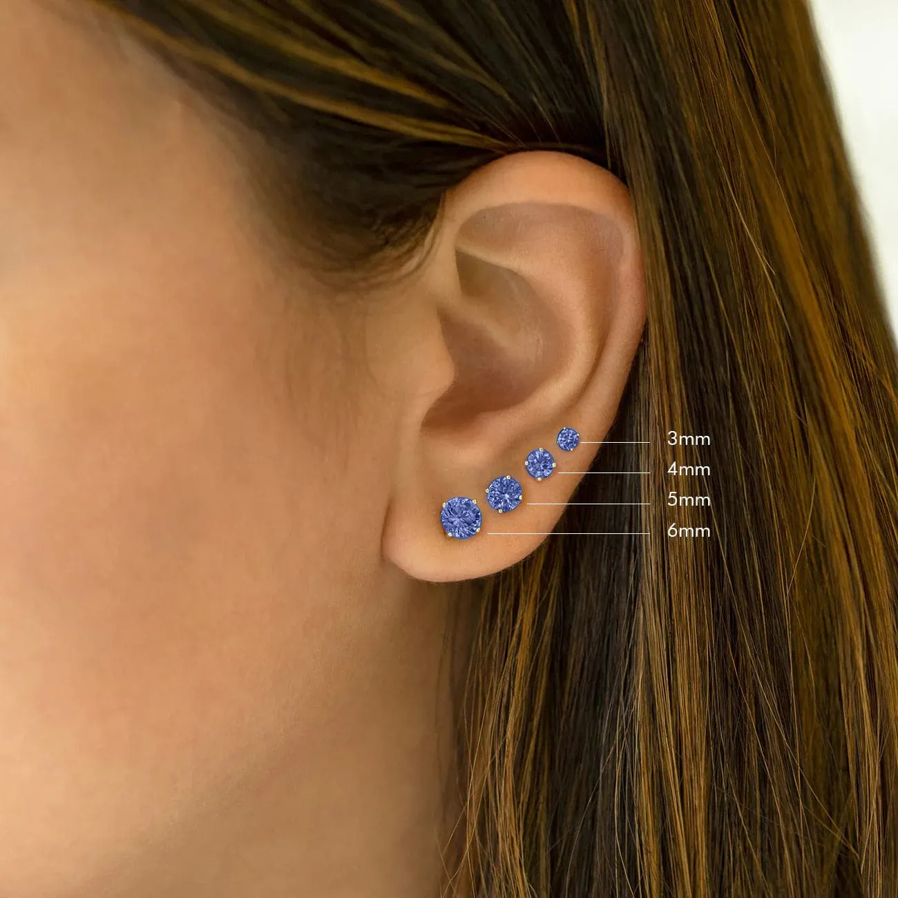 Sapphire Studs