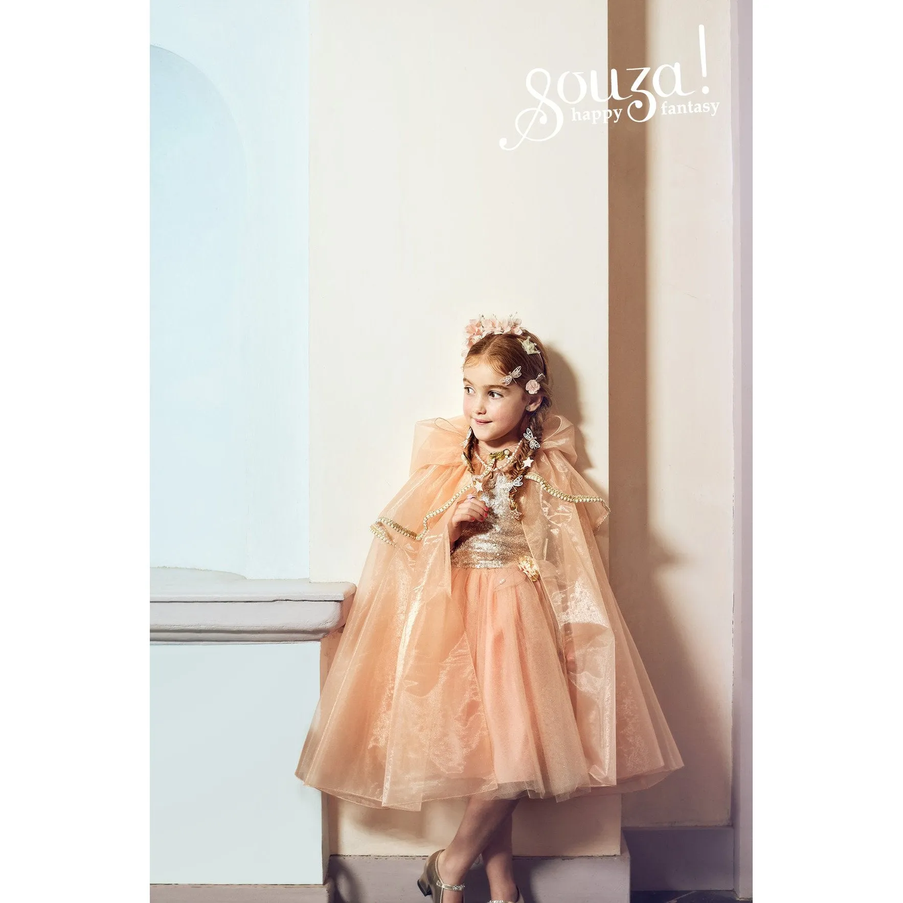 Souza Tiara Marybelle Pastel Peach