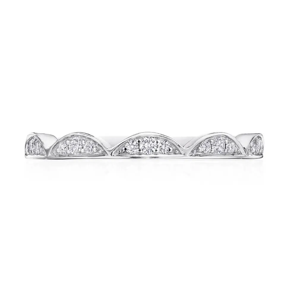 Tacori Pavé Diamond Wedding Band 2675B12