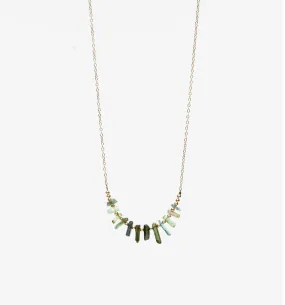 Terra Necklace ~ Green Tourmaline